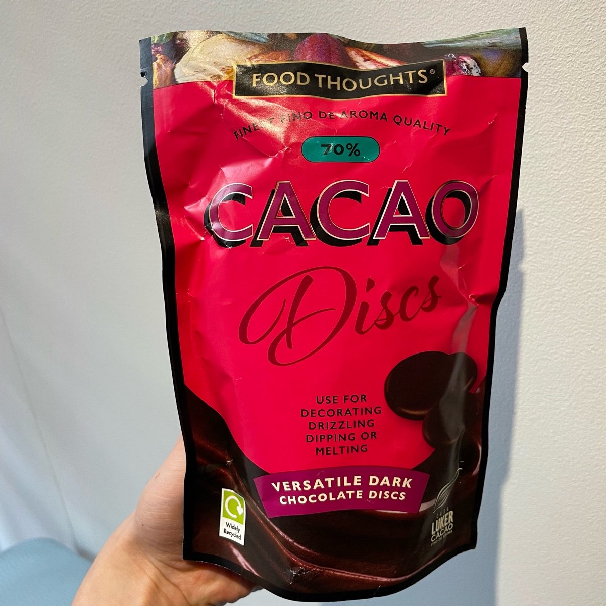 70% Cacao Disks from Food Thoughts - Vegan Product Reviews & Ratings ...