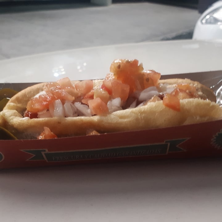 photo of 7 Eleven Quinta ADO Veggie Hot Dog shared by @aguedamperez on  15 Oct 2022 - review
