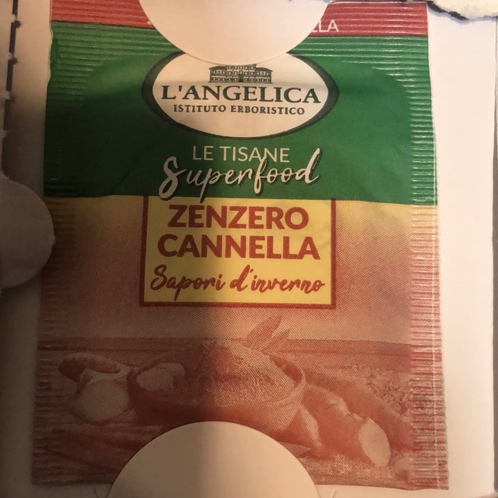 photo of L'angelica Le Tisane Superfood - Zenzero Cannella shared by @anto990 on  01 Dec 2021 - review