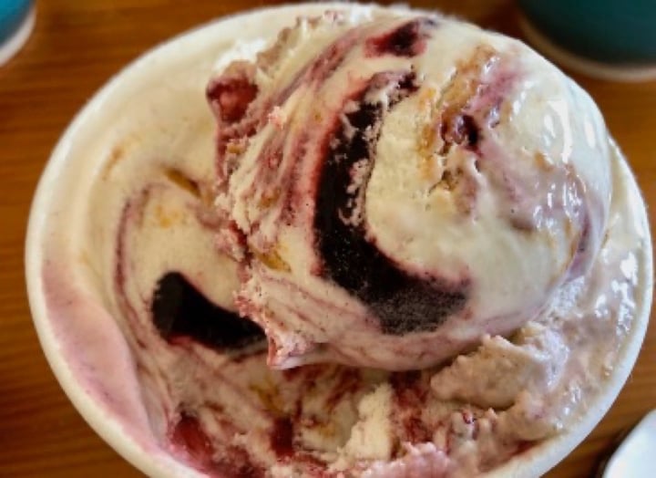 photo of So Delicious Dairy Free Oatmilk Peanut Butter and Raspberry Ice Cream shared by @sydpro on  15 Jan 2020 - review