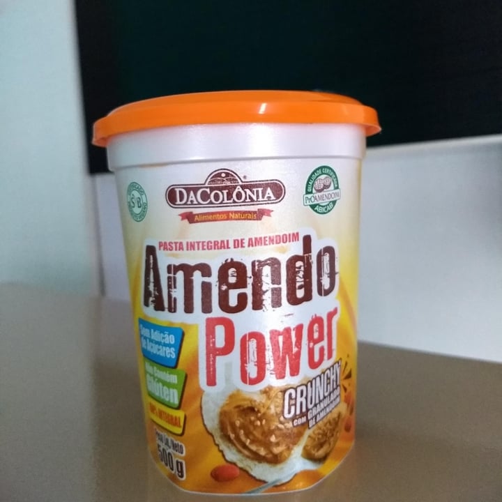 review photo of DaColônia Amendo Power Crunch shared by @veganamor on 03 Nov 2022 - review