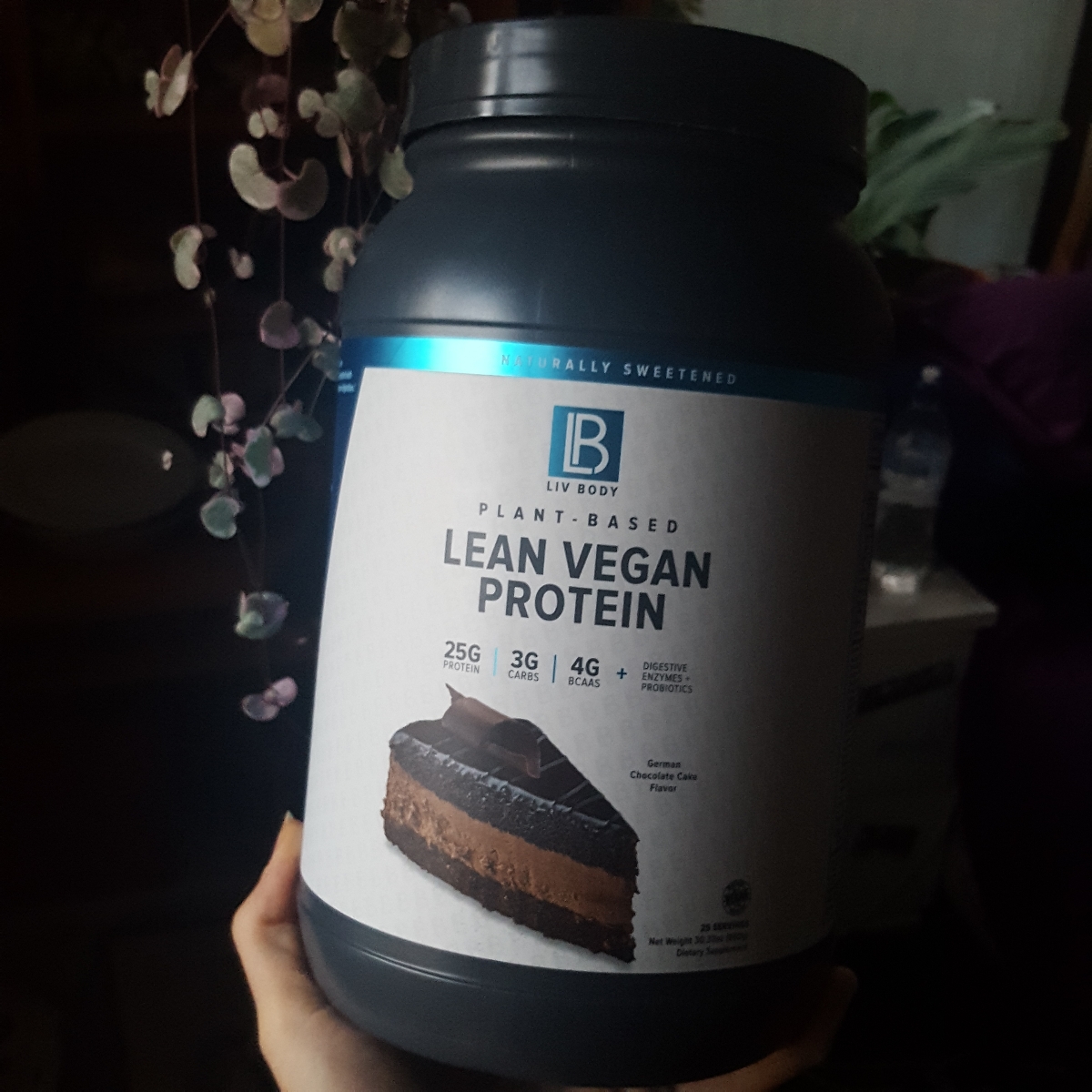 LIV BODY Lean Vegan Protein German Chocolate Cake Flavour Reviews