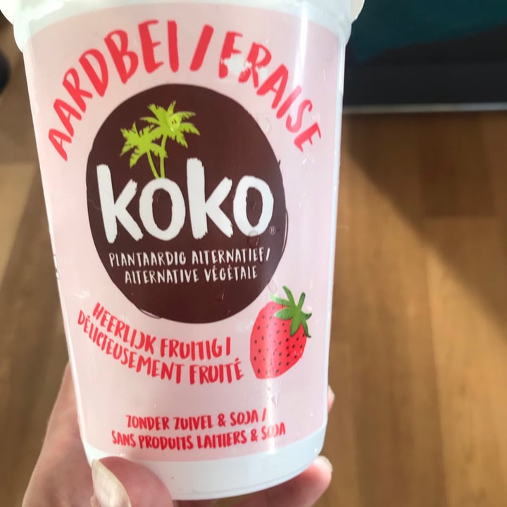 photo of Koko Dairy Free Strawberry yogurt shared by @zuzana on  17 Jul 2021 - review