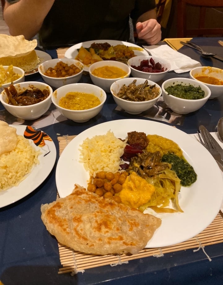 photo of CEYLONTA RESTAURANT Vegetable Thali shared by @tarsbo on  10 Jan 2020 - review