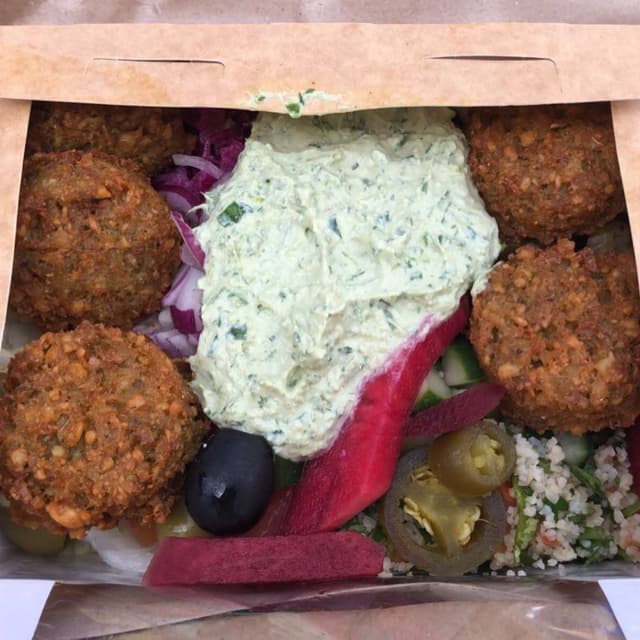 Photo of the dish “Falafel salad bowl”