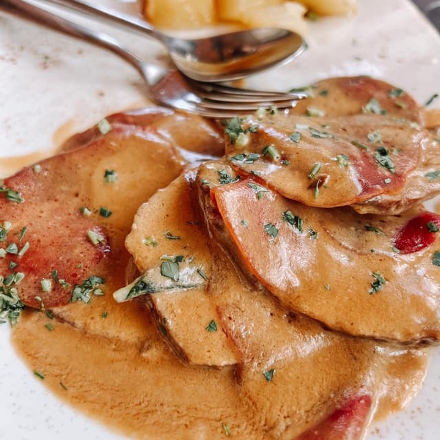 Photo of the dish “Saltimbocca Alla Vegana”