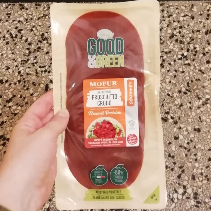 review photo of Good & Green Affettato vegetale al prosciutto crudo shared by @coce on 23 Sep 2022 - review