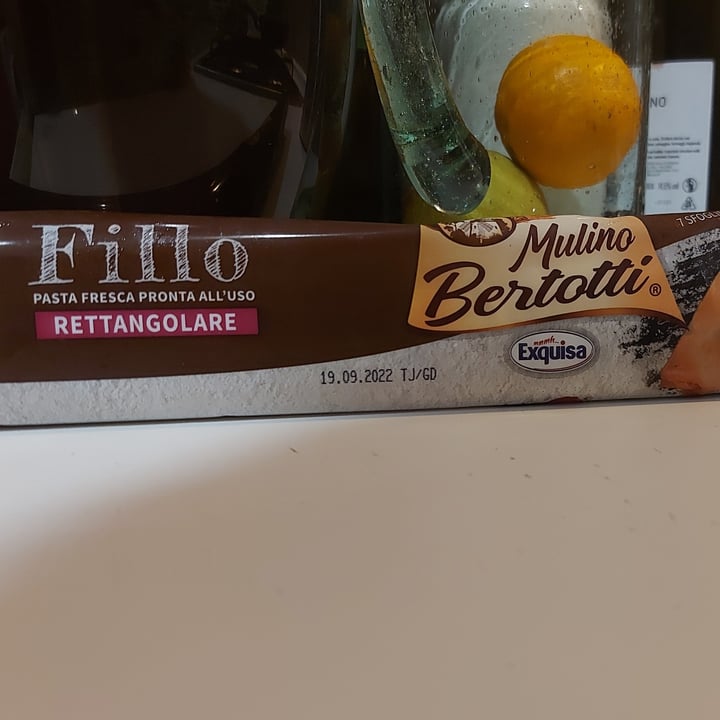 review photo of Exquisa Mulino Bertotti Pasta fillo shared by @valetramo on 09 Aug 2022 - review