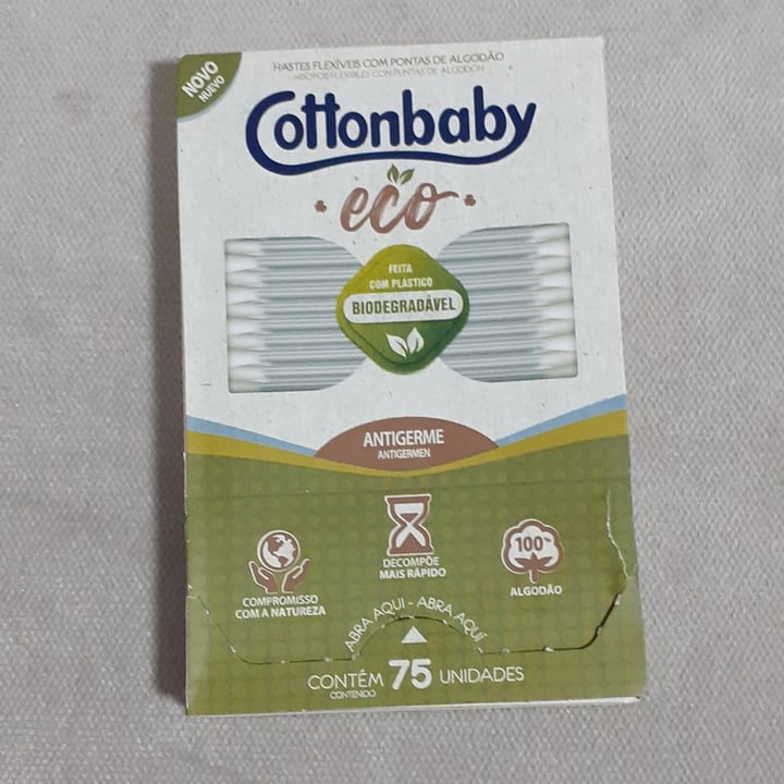 photo of Cottonbaby Hastes Flexíveis shared by @katiarozeli on  14 Aug 2022 - review