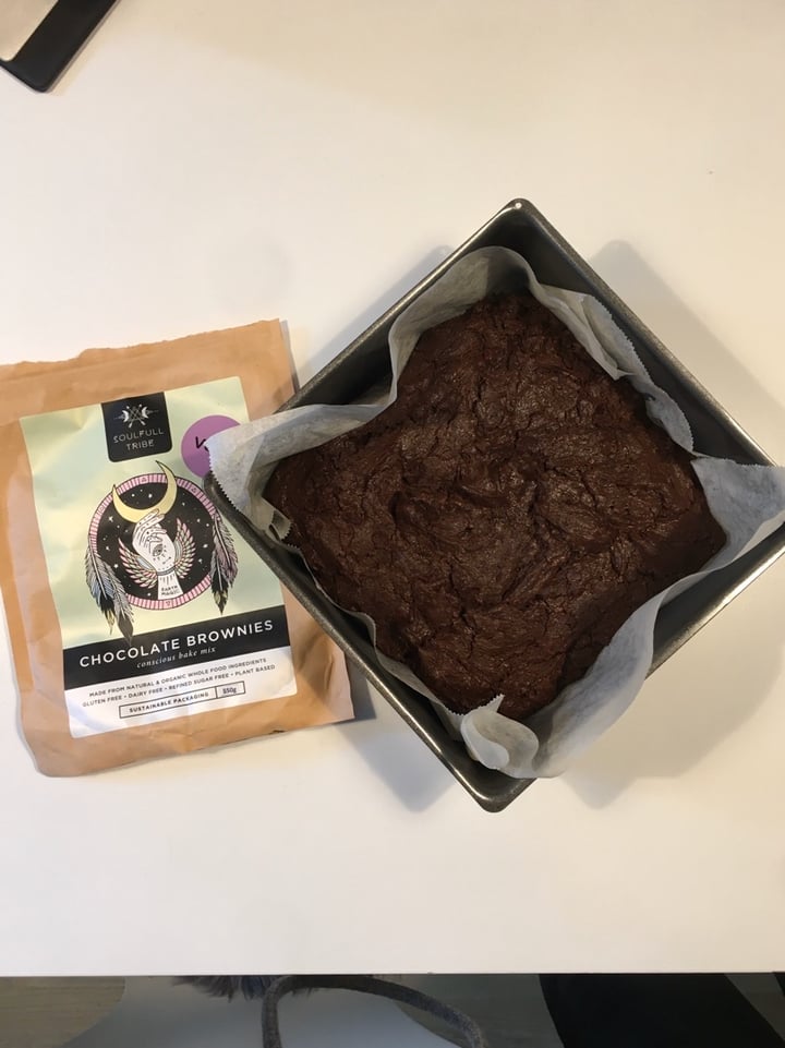 review photo of soulfull tribe chocolate brownies - conscious bake mix shared by @bellahm on 16 Apr 2020 - review