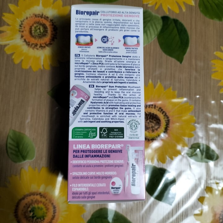 photo of Biorepair Gum protection mouthwash shared by @zago on  27 Sep 2022 - review