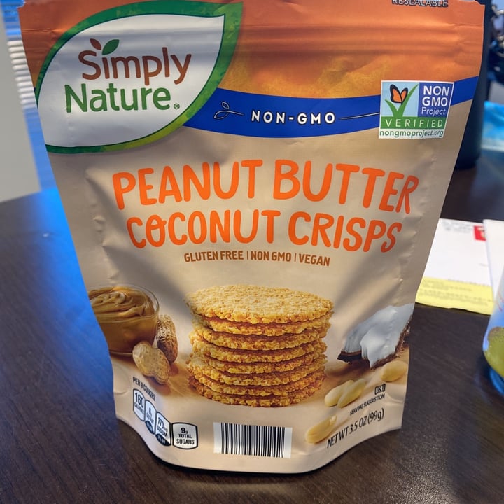 review photo of Simply Nature Peanut Butter Coconut Crisps shared by @lexie1984 on 14 Jan 2021 - review