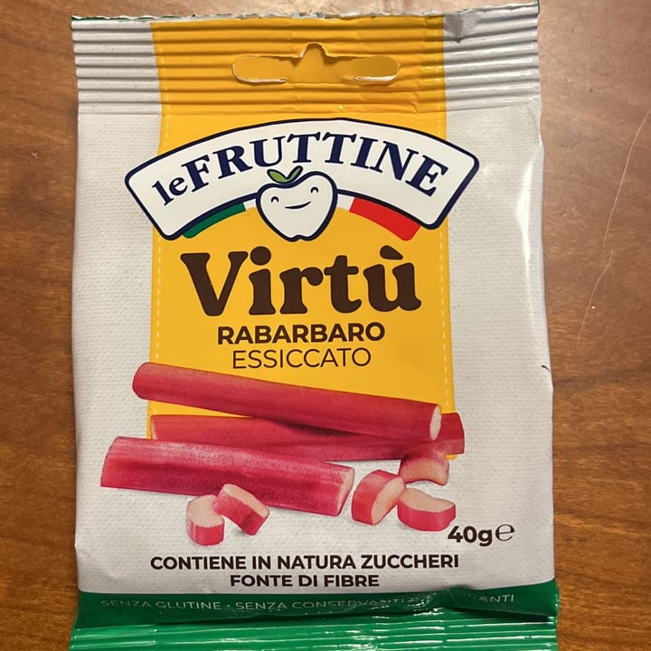 photo of Le fruttine Rabarbaro essiccato shared by @martibb on  06 Apr 2022 - review