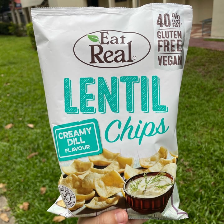 review photo of Eat Real Lentil Chips Creamy Dill Flavour shared by @eunyellow on 24 May 2021 - review