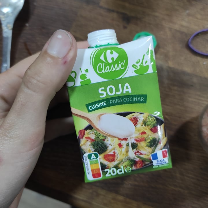 photo of Carrefour Classic Soja Cream shared by @nnn98 on  01 Mar 2022 - review