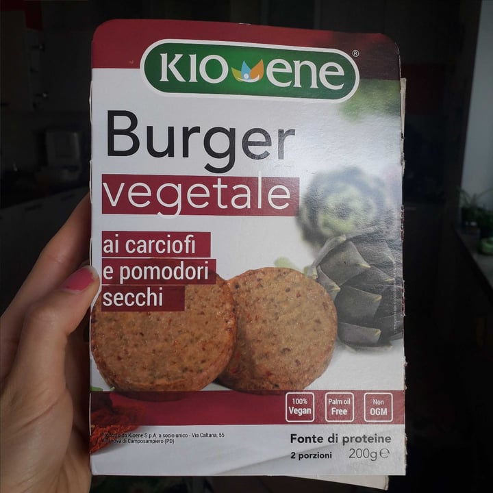 photo of Kioene Burger ai carciofi e pomodori secchi shared by @elisabeletta on  13 Aug 2020 - review