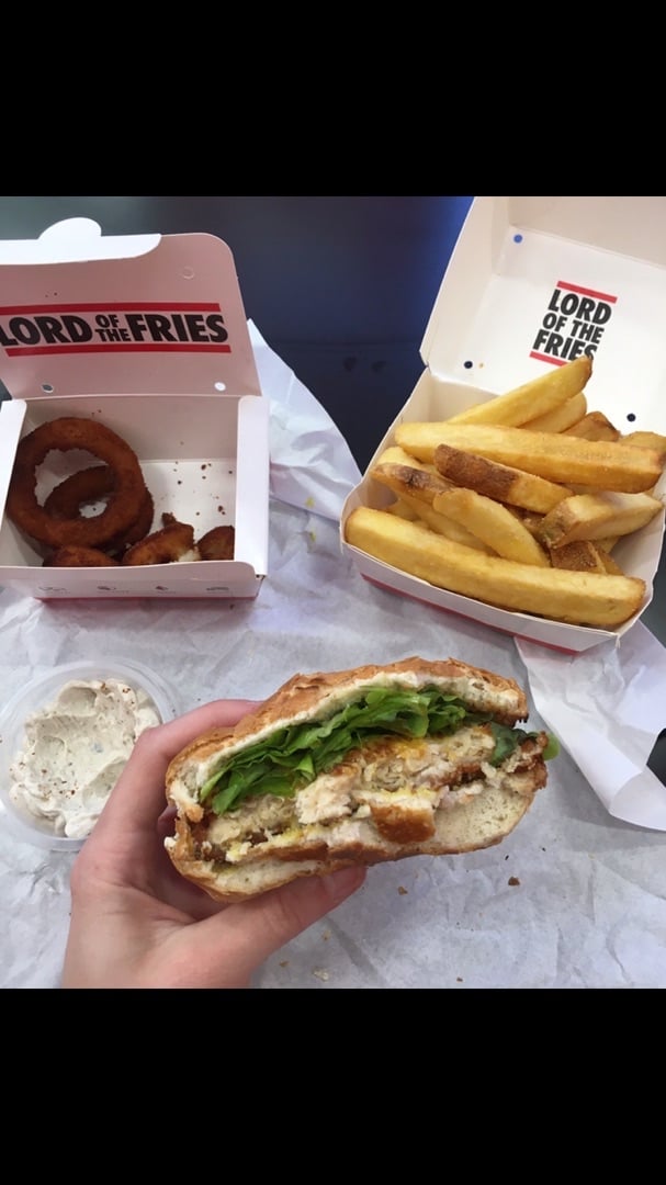 photo of Lord of the Fries Chick’n Burger shared by @bellahm on  18 Apr 2020 - review