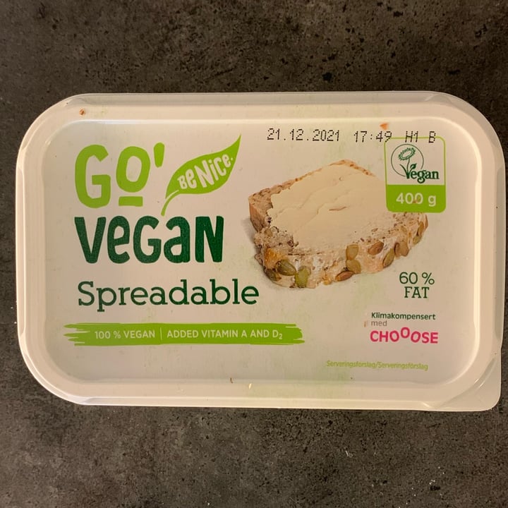 review photo of go' vegan spreadable Butter shared by @denf on 05 Dec 2021 - review