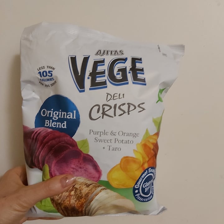 photo of Ajitas Vege Deli Crisps Purple And Orange Sweet Potato + Taro shared by @lotuspond on  19 Sep 2021 - review