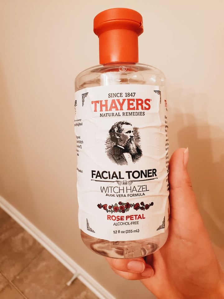 photo of Thayers Natural Remedies Rose Petal Witch Hazel Toner shared by @mishanovak on  01 Sep 2019 - review