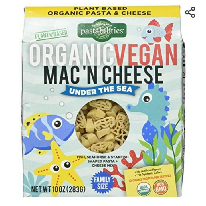 photo of Pastabilities Organic under the sea Mac ‘N Cheese shared by @phlips429 on  12 May 2022 - review