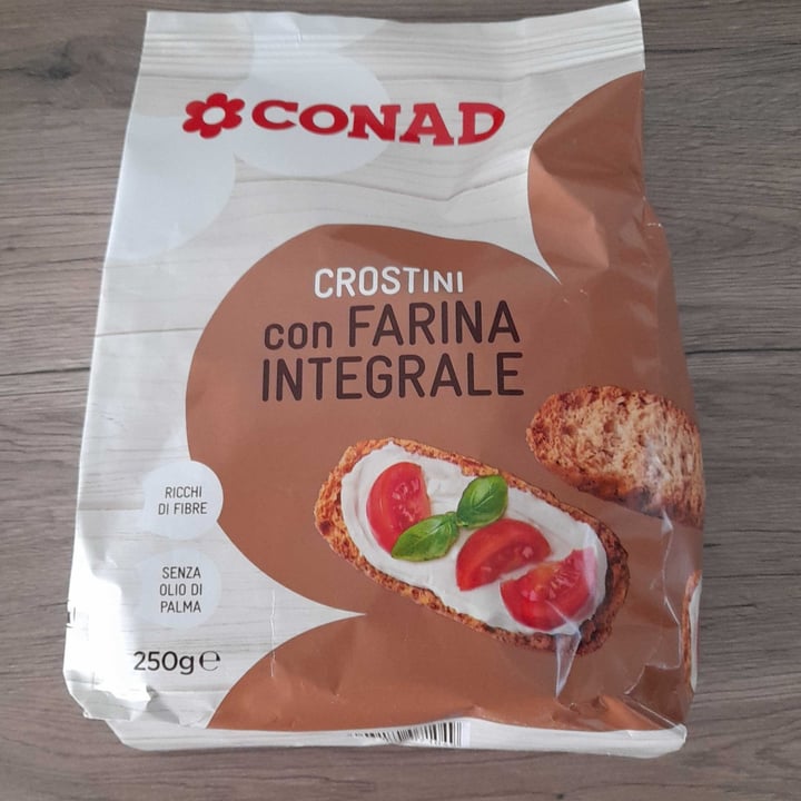 review photo of Conad Crostini con farina integrale shared by @ciciu140786 on 28 Mar 2022 - review
