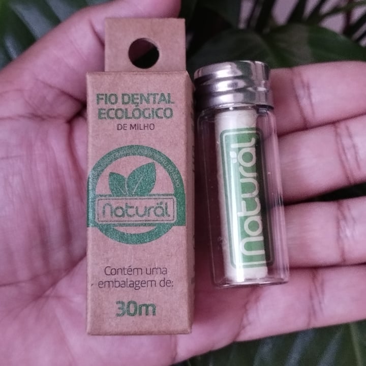 review photo of Orgânico Natural Fio Dental Ecológico shared by @bruhcagnacci on 15 May 2022 - review