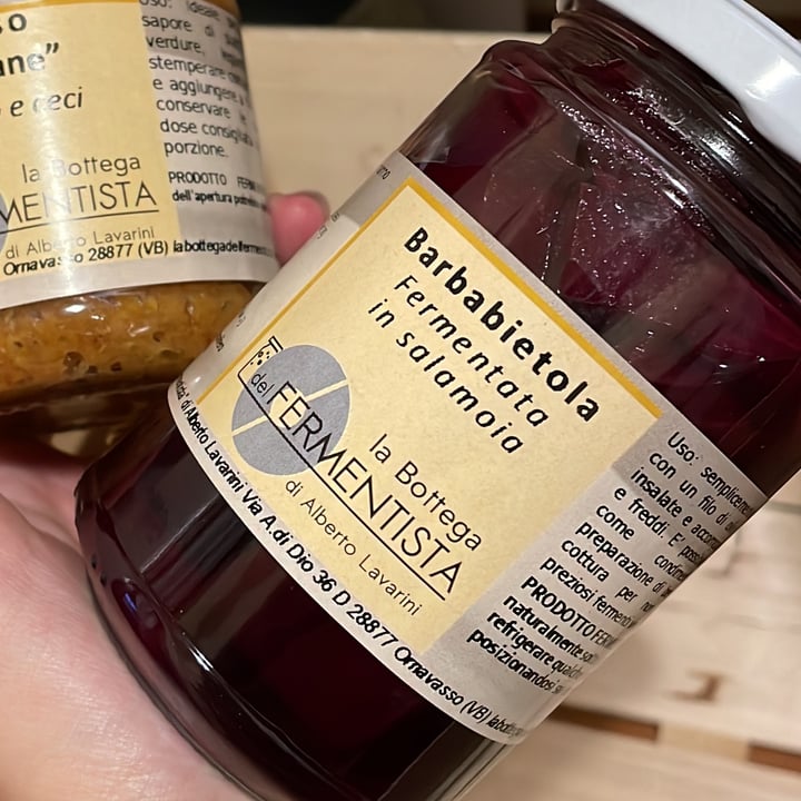 review photo of La Bottega del Fermentista Barbabietola fermentata in salamoia shared by @erica15 on 05 Nov 2022 - review