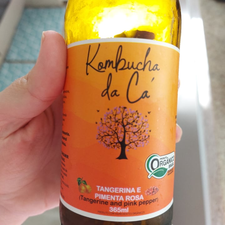 photo of Kombucha da Cá Tangerina E Pimenta Rosa shared by @izadora on  25 May 2022 - review