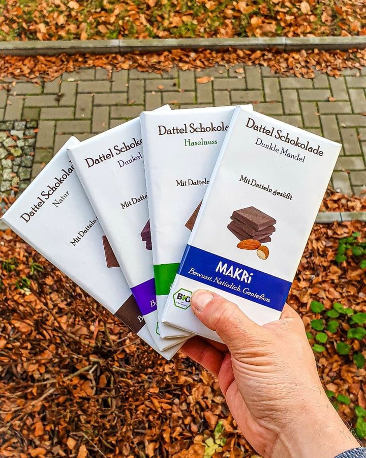 review photo of Makri Vegane Schokolade gesüßt mit Datteln shared by @itstimeforhealth on 10 Mar 2020 - review