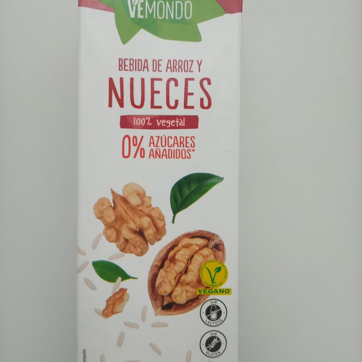 photo of Vemondo Bebida de Arroz y Nueces 0% azúcares añadidos shared by @aruchimenti on  16 Aug 2021 - review