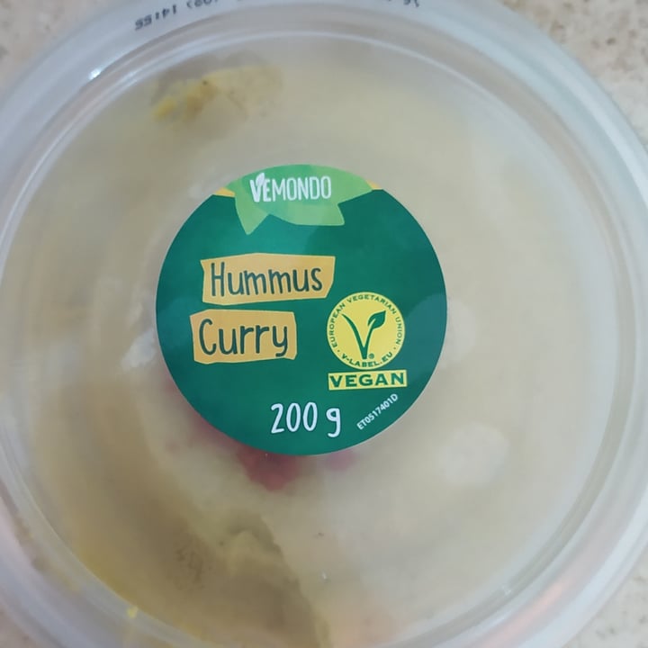 review photo of Vemondo Hummus Curry shared by @graziaesse on 03 Sep 2022 - review