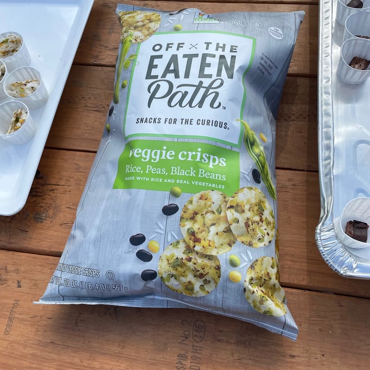 photo of Off The Eaten Path Veggie Crisps (Rice, Peas, Black Beans) shared by @wyattsanchez on  13 Feb 2021 - review