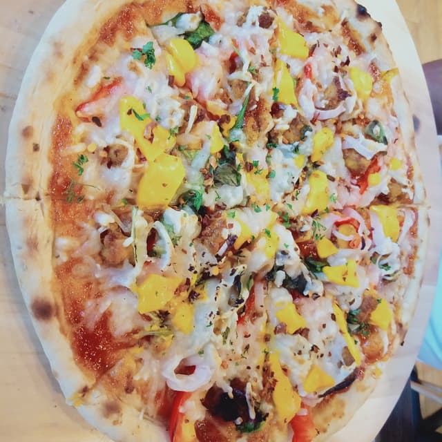 Foto del piatto “El Diablo vegan pizza 🍕”