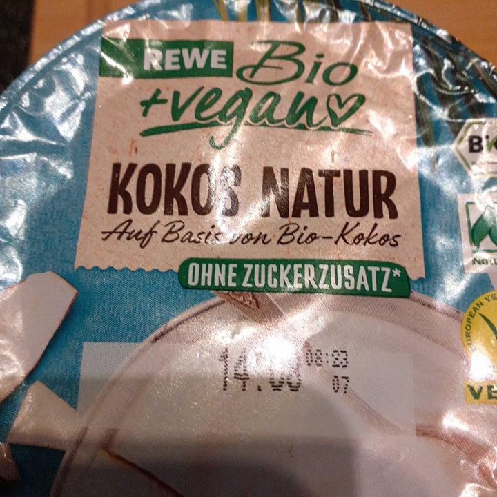 photo of Rewe Bio Kokos natur shared by @beatedeutschendorff on  17 Jul 2021 - review