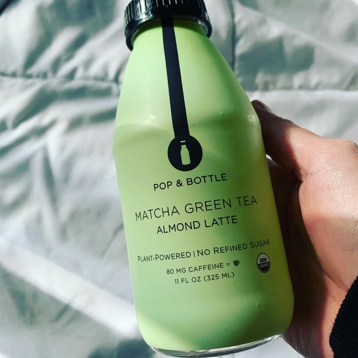 photo of Pop and Bottle Green Tea Matcha Latte shared by @wanderinggg on  08 Apr 2021 - review