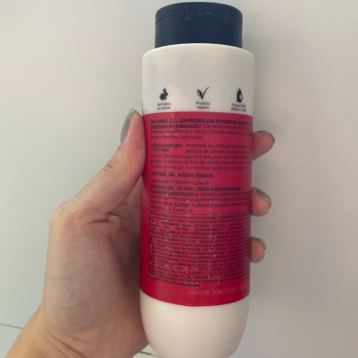 review photo of Natura Acondicionador shared by @isalorenza on 16 Apr 2022 - review