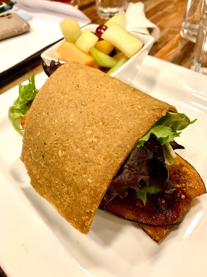 photo of Good Life Cafe Eggplant Bacon Wrap shared by @heathereve on  23 Feb 2020 - review
