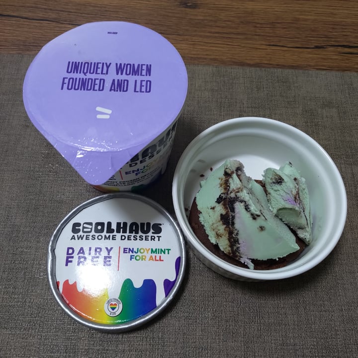 photo of COOL HAUS Enjoymint For All Peppermint Frozen Dessert shared by @stevenneoh on  02 Sep 2022 - review