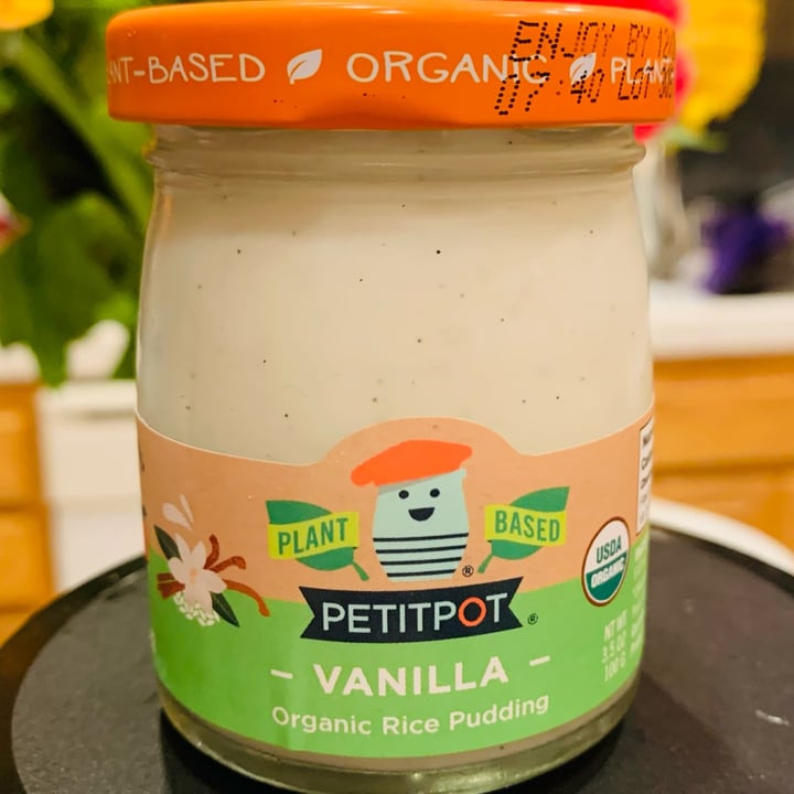 photo of Petit Pot Vanilla organic rice pudding shared by @succulent on  16 Jan 2022 - review