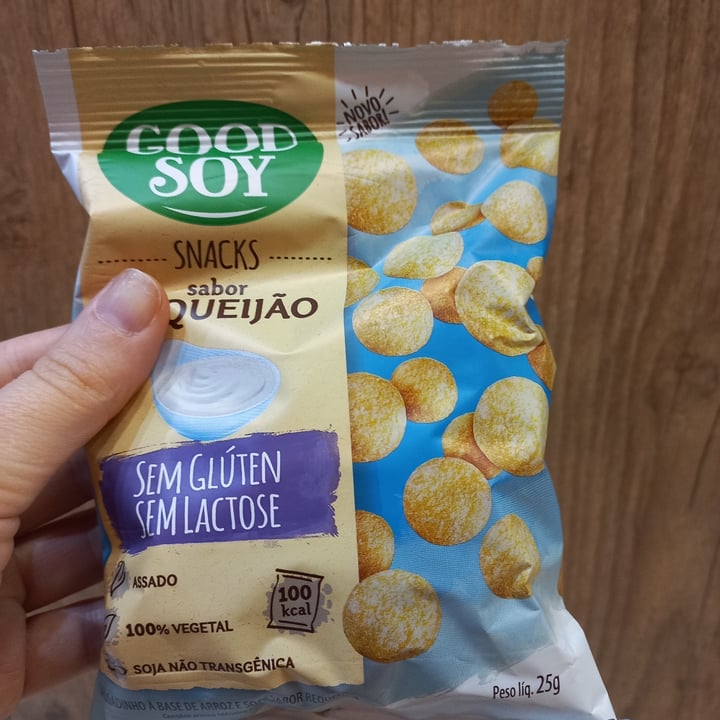 photo of Good Soy Snacks Sabor requeijão shared by @marigikas on  02 May 2022 - review