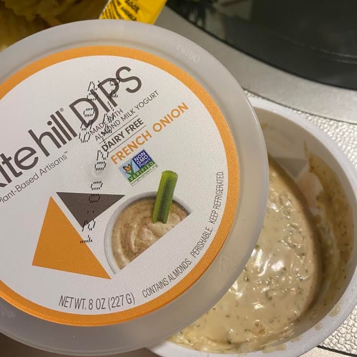 photo of Kite Hill Dairy-Free French Onion Dip shared by @vegansarahmarie on  02 May 2020 - review
