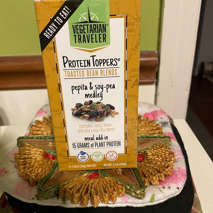 photo of Vegetarian Traveler Protein Topper (pepita & soy-pea medley) shared by @omifan on  26 May 2022 - review