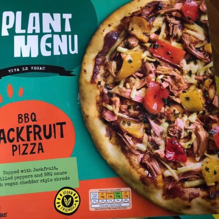 photo of ALDI BBQ Jackfruit Pizza shared by @cheapsoybean on  30 Oct 2020 - review