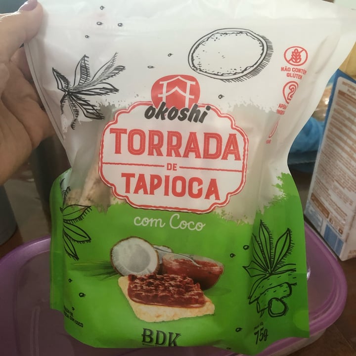 photo of Okoshi Torrada De Tapioca Com Coco shared by @monalisatc on  29 Sep 2022 - review