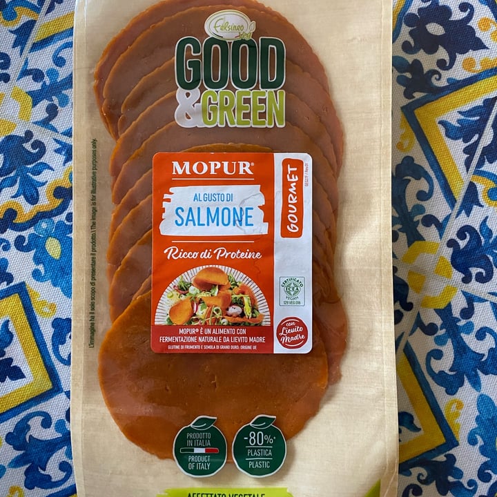 photo of Good and green Mopur al gusto di salmone shared by @paulets on  21 Aug 2022 - review