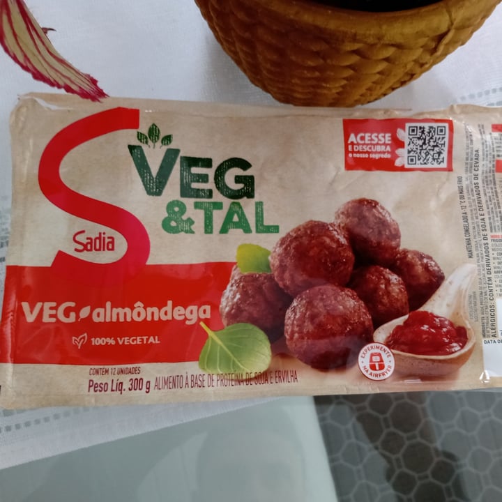 photo of Sadia Almôndega shared by @matheushcr on  17 May 2022 - review