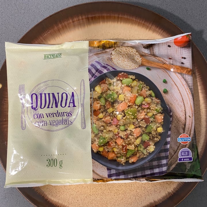 photo of Hacendado Quinoa con verduras shared by @3agonm on  19 Apr 2022 - review