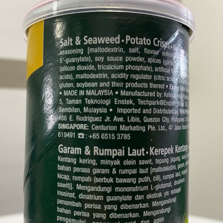 review photo of Pringles Salt & Seaweed shared by @mycat on 02 Jan 2022 - review