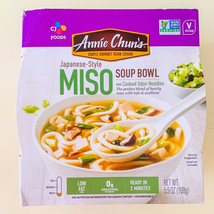 photo of Annie Chun's Japanese-Style Miso Soup Bowl shared by @jordaneatsplants on  23 Mar 2021 - review